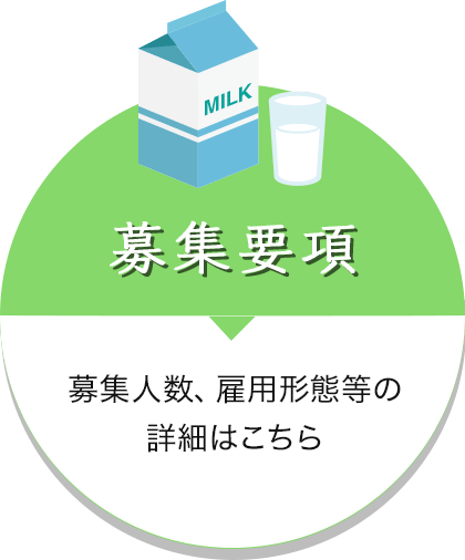 募集要項 募集人数、雇用形態等の詳細はこちら